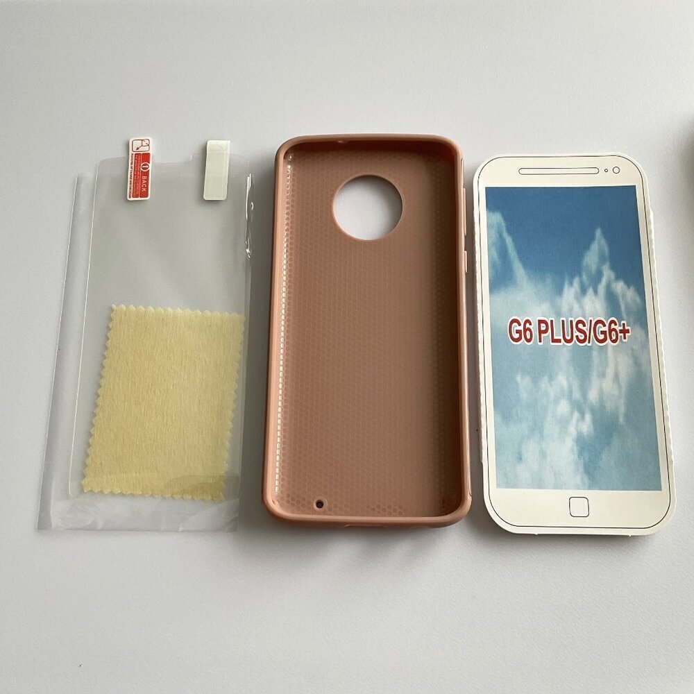 MOTO G6 PLUS PHONE CASE ROSE GOLD - Picture 7 of 9